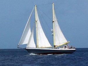 1991 Colvin Ocean Cruising Schooner in the Grenadines