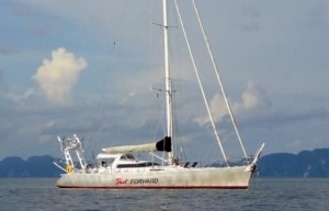 1993 Jacobs Brothers Custom 62ft Aluminium Cutter in Cape Town