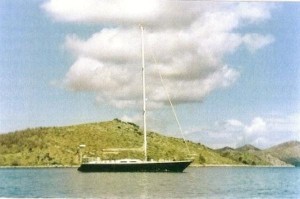 One owner from new 1986 Moody 58 Custom Sloop now for sale