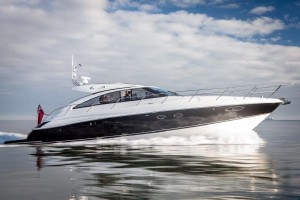 Professionally maintained, low hours Princess V56 for sale in Southern England