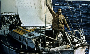 Knox-Johnson on board Suhalie